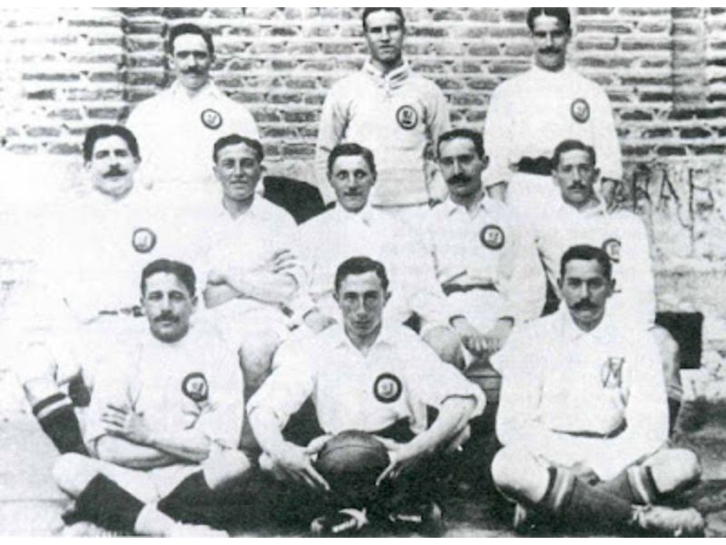 Hình ảnh năm 1905 của đội Real Madrid