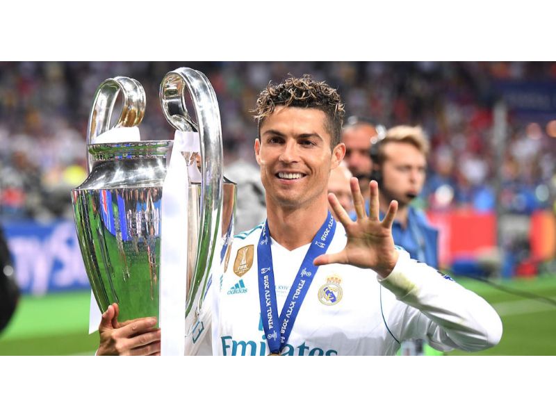 Siêu sao bóng đá Cristiano Ronaldo lập hat-trick đem về chức vô địch cho Real Madrid